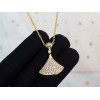 Bvlgari Full Diamond Skirt Shaped Necklace