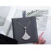 Bvlgari Full Diamond Skirt Shaped Necklace