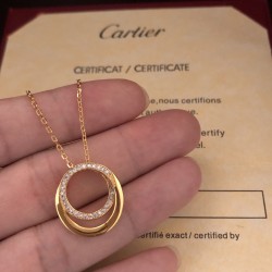 Cartier Double Ring Necklace