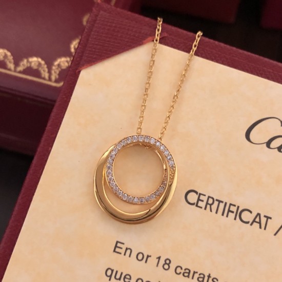 Cartier Double Ring Necklace