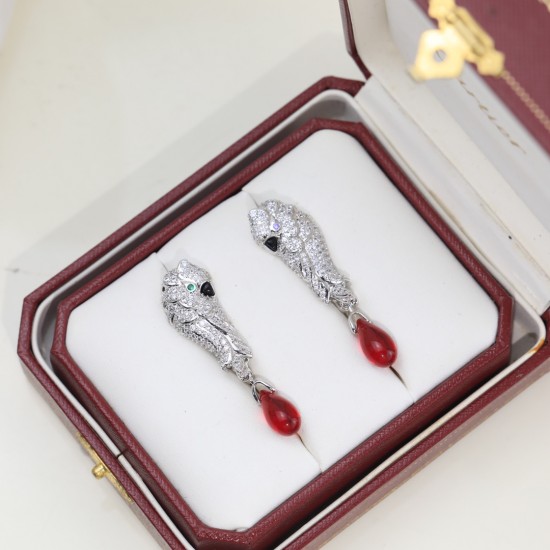 Cartier Parrot Earrings