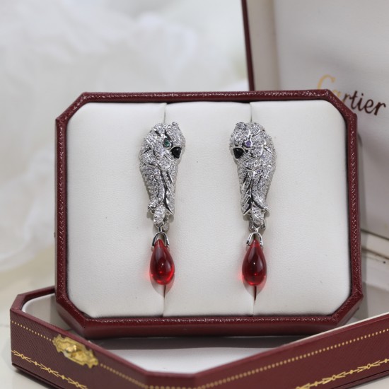 Cartier Parrot Earrings