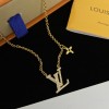 LV Necklace/Bracelet/Earrings 3in1 Set