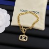 LV Necklace/Bracelet/Earrings 3in1 Set