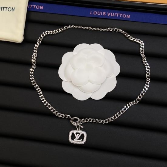 LV Necklace/Bracelet/Earrings 3in1 Set