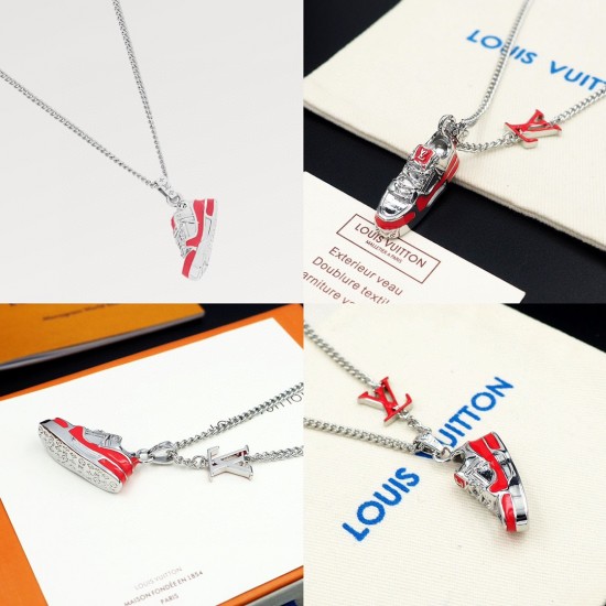 LV Board Shoe Necklace