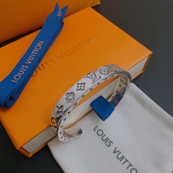 LV Thai Silver Open Bracelet