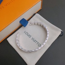 LV Thai Silver Open Bracelet