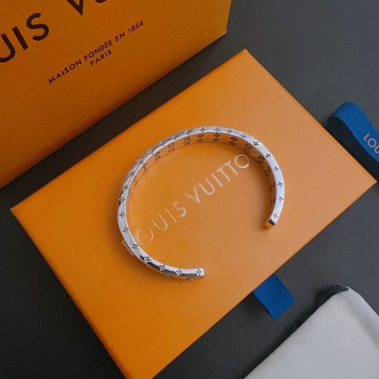 LV Thai Silver Open Bracelet