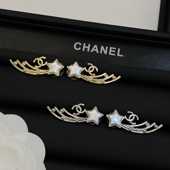 Chanel Star Earrings