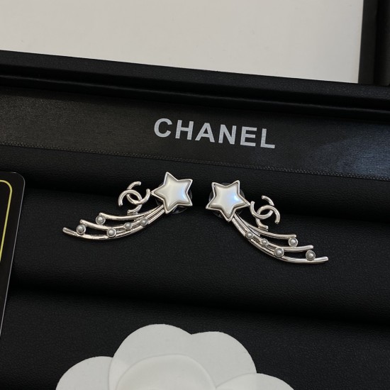 Chanel Star Earrings