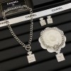 Chanel Necklace/Bracelet/Earrings 3in1 Set