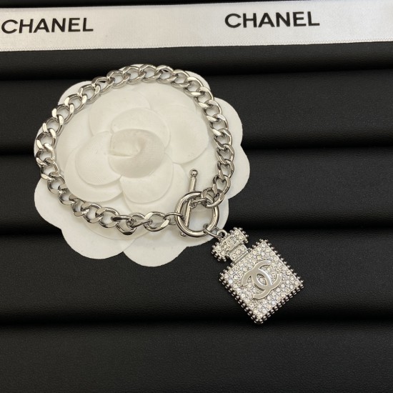 Chanel Necklace/Bracelet/Earrings 3in1 Set