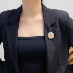 Chanel Camellia Flower Brooch