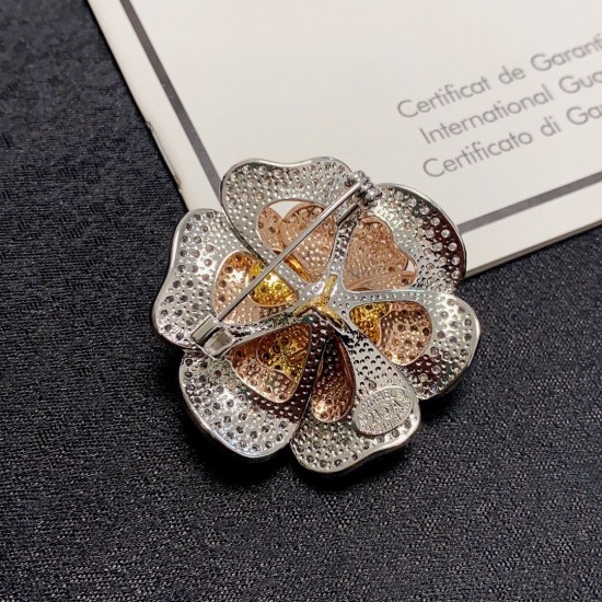 Chanel Camellia Flower Brooch