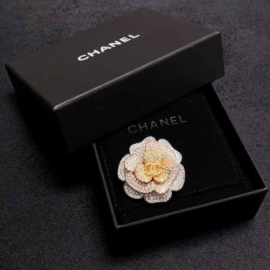 Chanel Camellia Flower Brooch