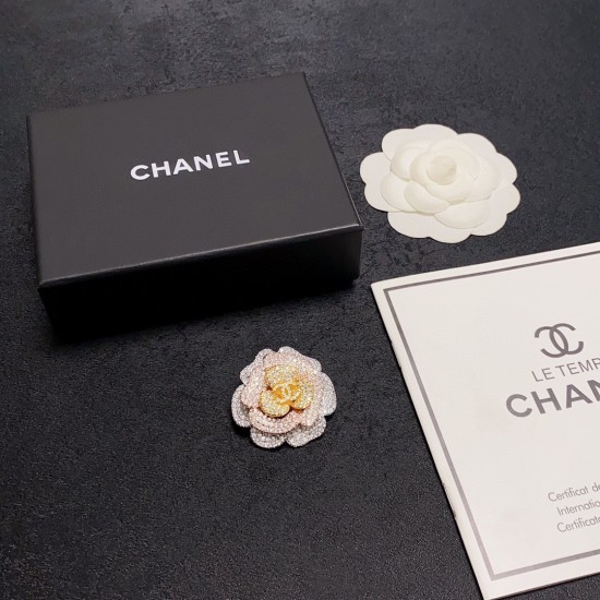 Chanel Camellia Flower Brooch