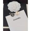 Chanel Circular Letter Earrings