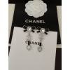 Chanel Bow Shaped Long Earrings