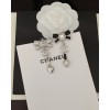 Chanel Bow Shaped Long Earrings