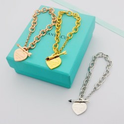 Tiffany One Arrow Heart Piercing Bracelet