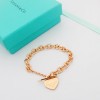 Tiffany One Arrow Heart Piercing Bracelet