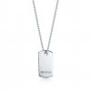 Tiffany Hanging Tag Necklace