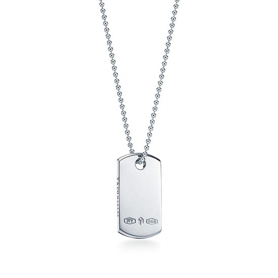 Tiffany Hanging Tag Necklace