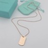 Tiffany Hanging Tag Necklace