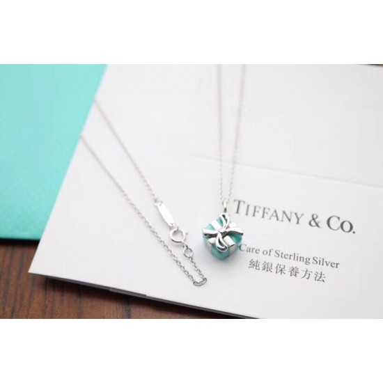 Tiffany Gift Box Necklace