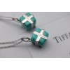 Tiffany Gift Box Necklace