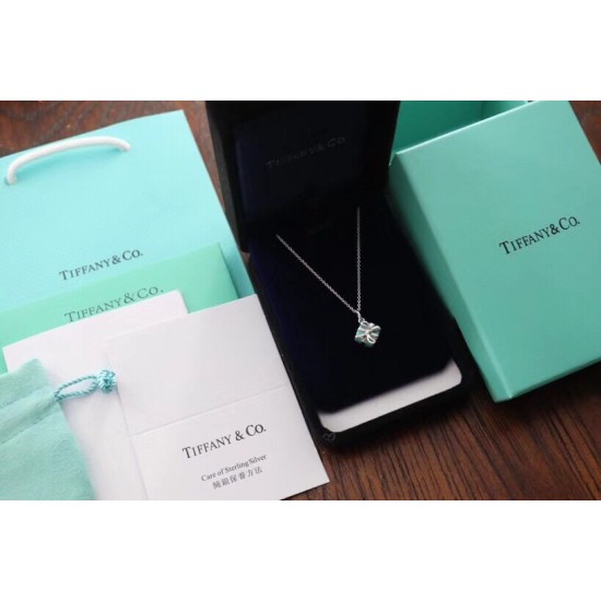 Tiffany Gift Box Necklace