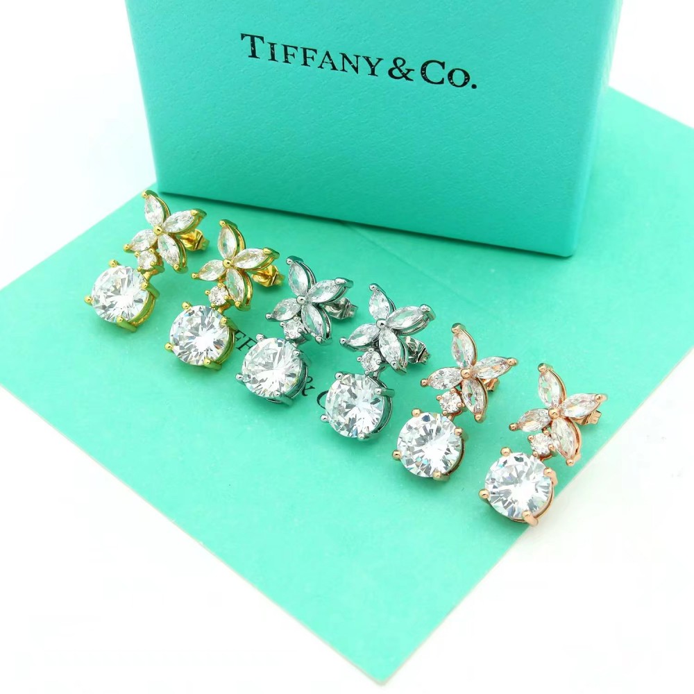 Tiffany Marquise Diamond Earrings