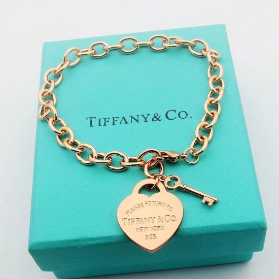 Tiffany Heart Key Bracelet