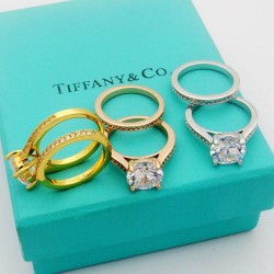 Tiffany Two In One Four Claw Set Ring