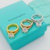 Tiffany Two In One Four Claw Set Ring