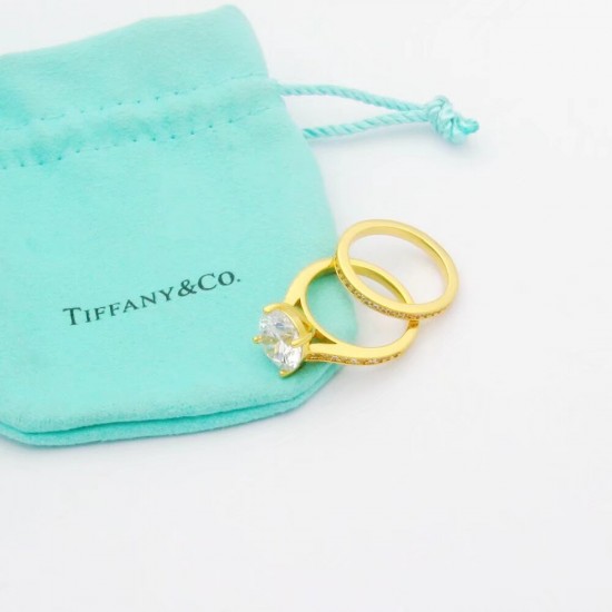 Tiffany Two In One Four Claw Set Ring