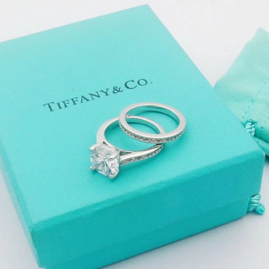 Tiffany Two In One Four Claw Set Ring