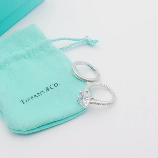 Tiffany Two In One Four Claw Set Ring