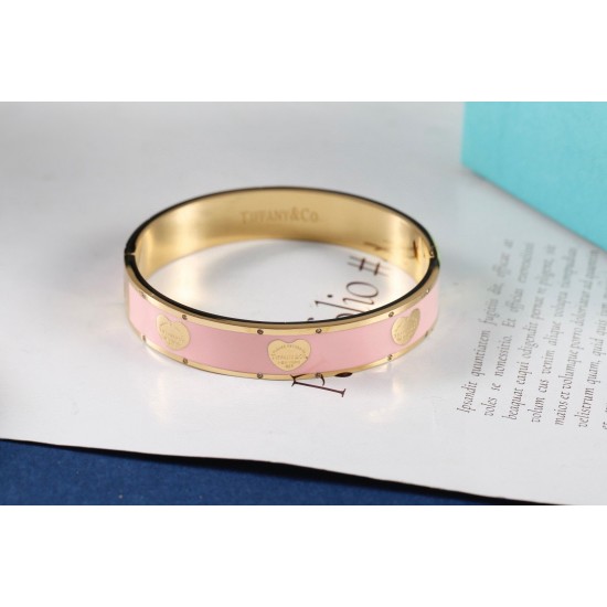 Tiffany Pink Heart Bracelet