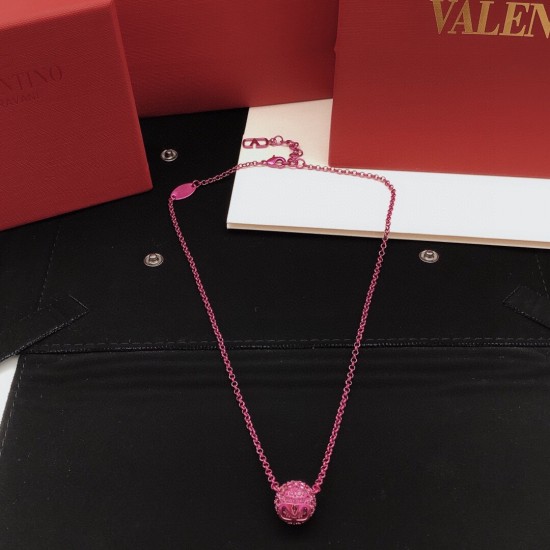 Valentino Ball Shaped Diamond Necklace