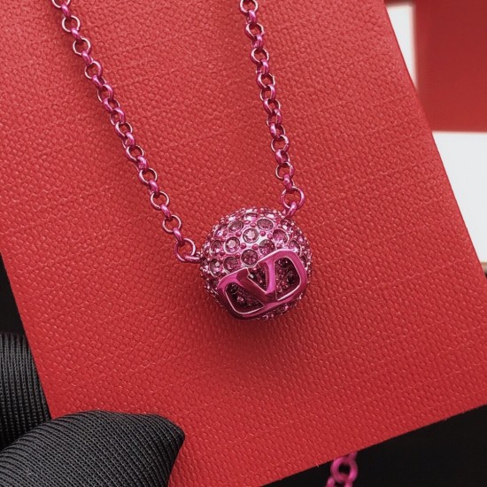 Valentino Ball Shaped Diamond Necklace