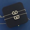 Valentino Necklace/Bracelet 2in1 Set