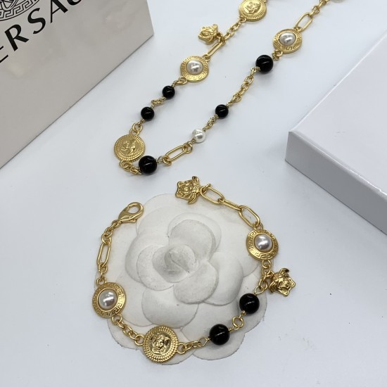 Versace Necklace & Bracelet 2 in 1 set