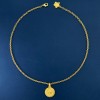 Versace Greek Circular Medusa Necklace