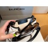 BALENCIAGA WOMEN'S NAVY XS CABAS IN BLACK