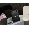 BALENCIAGA MINI SHOPPING BAG IN BLACK