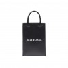 BALENCIAGA MINI SHOPPING BAG IN BLACK