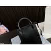 BALENCIAGA MINI SHOPPING BAG IN BLACK