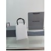 BALENCIAGA MINI SHOPPING BAG IN WHITE